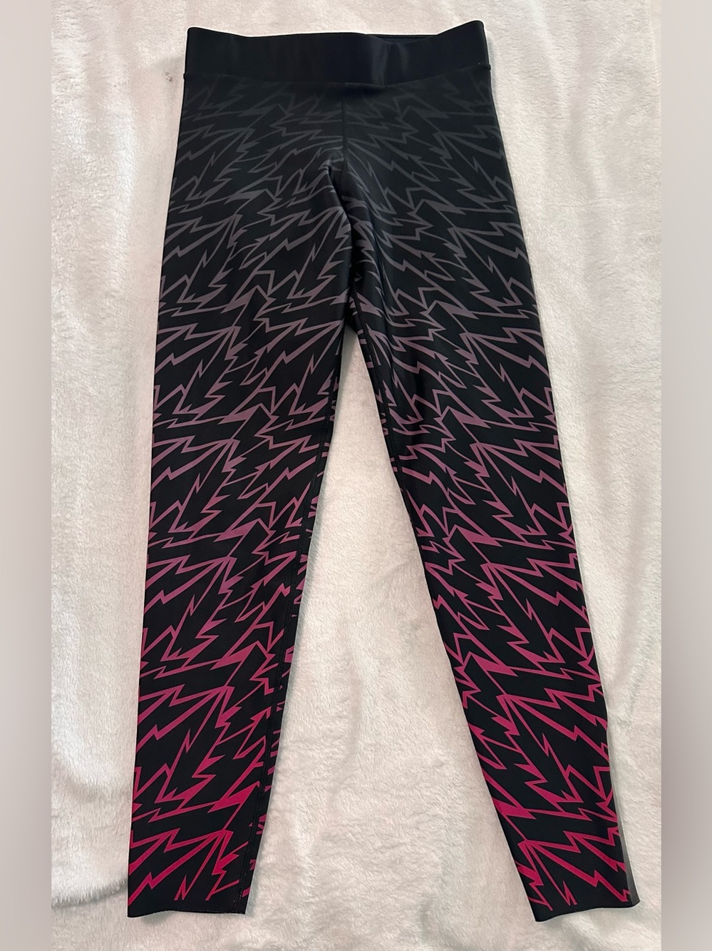 🖤⚡CoR designed by Ultracor Black & Pink Lightning Compression Leggings Size Med